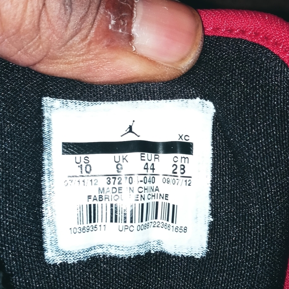 Bred Jordan 1 flight 4 - Picture 4 of 6